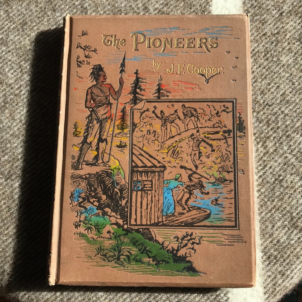 J. Fenimore Cooper, The Pioneers, Routledge 1890 edition, near-fine